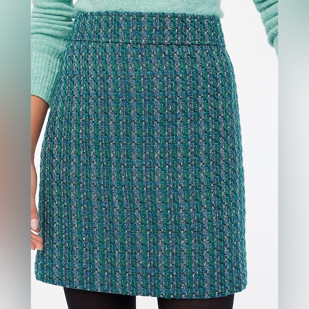 J.Crew Tweed A-Line Skirt